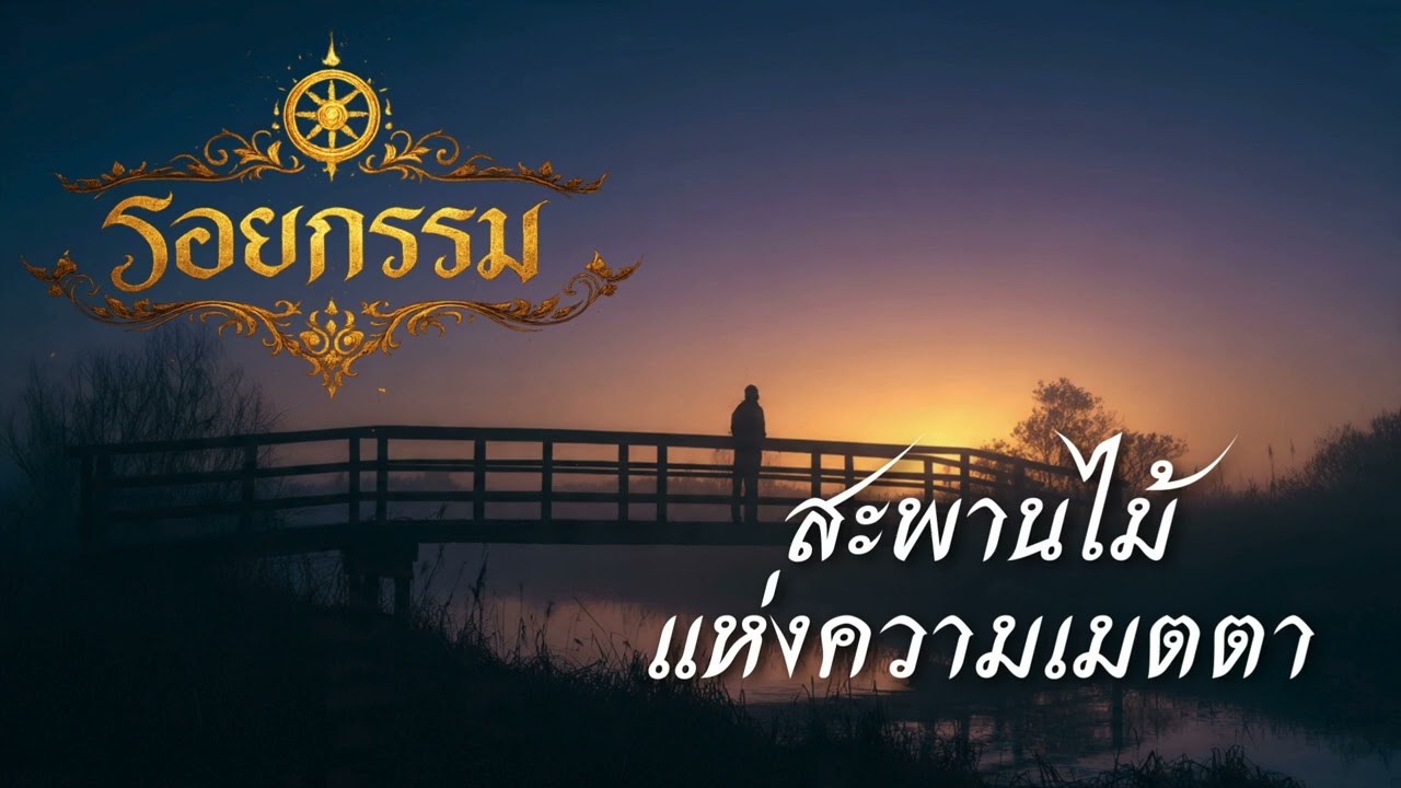 นิทานธรรมะก่อนนอน | สะพานไม้แห่งความเมตตา | ฟังแล้วใจสงบ ได้กุศล