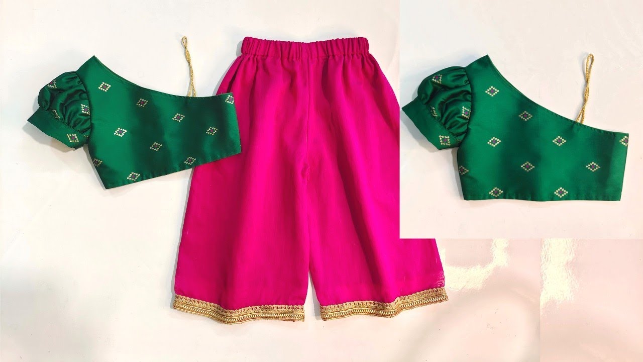 Latest designer choli dress cutting and stitching| step by step full ...