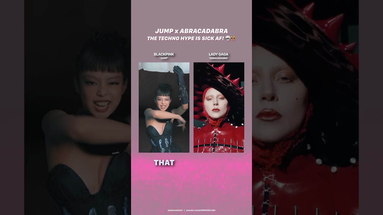 BLACKPINK x GAGA techno collab 🎧🪩 #JUMP #abracadabra @BLACKPINK