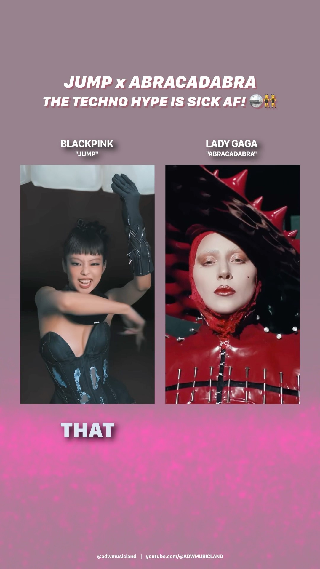 BLACKPINK x GAGA techno collab 🎧🪩 #JUMP #abracadabra @BLACKPINK