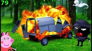 Свинка Пеппа  79 МЕСТЬ БАНДИТУ Мультфильмы для детей