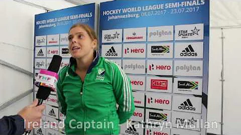 Ireland Captain Kathryn Mullan - Post match v Japa...