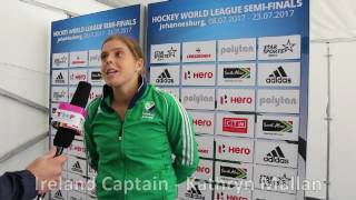 Ireland Captain Kathryn Mullan - Post match v Japan Interview #HWL2017
