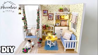 Kitten Diary || DIY Miniature Dollhouse kit || Relaxing music