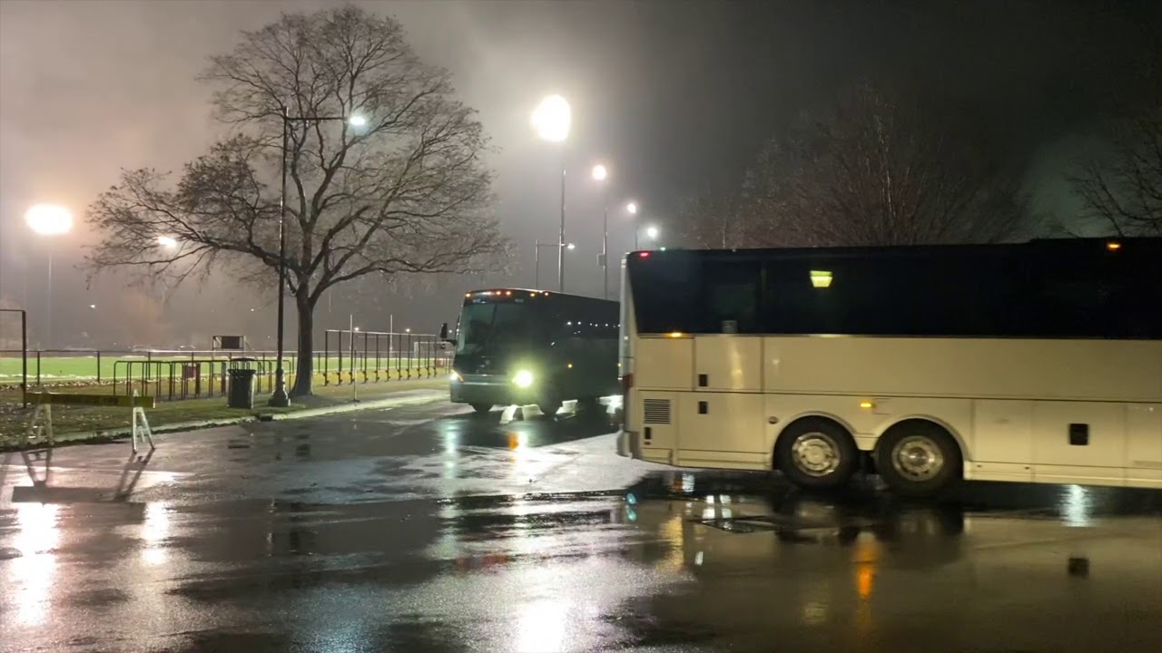 Academy Bus MCI J4500's, Prevost H3-45's and VanHool CX45's @ US Army West Point Academy