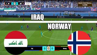 Iraq vs Norway | FIFA World Cup 2026 | Full Match Simulation Gameplay PES 21
