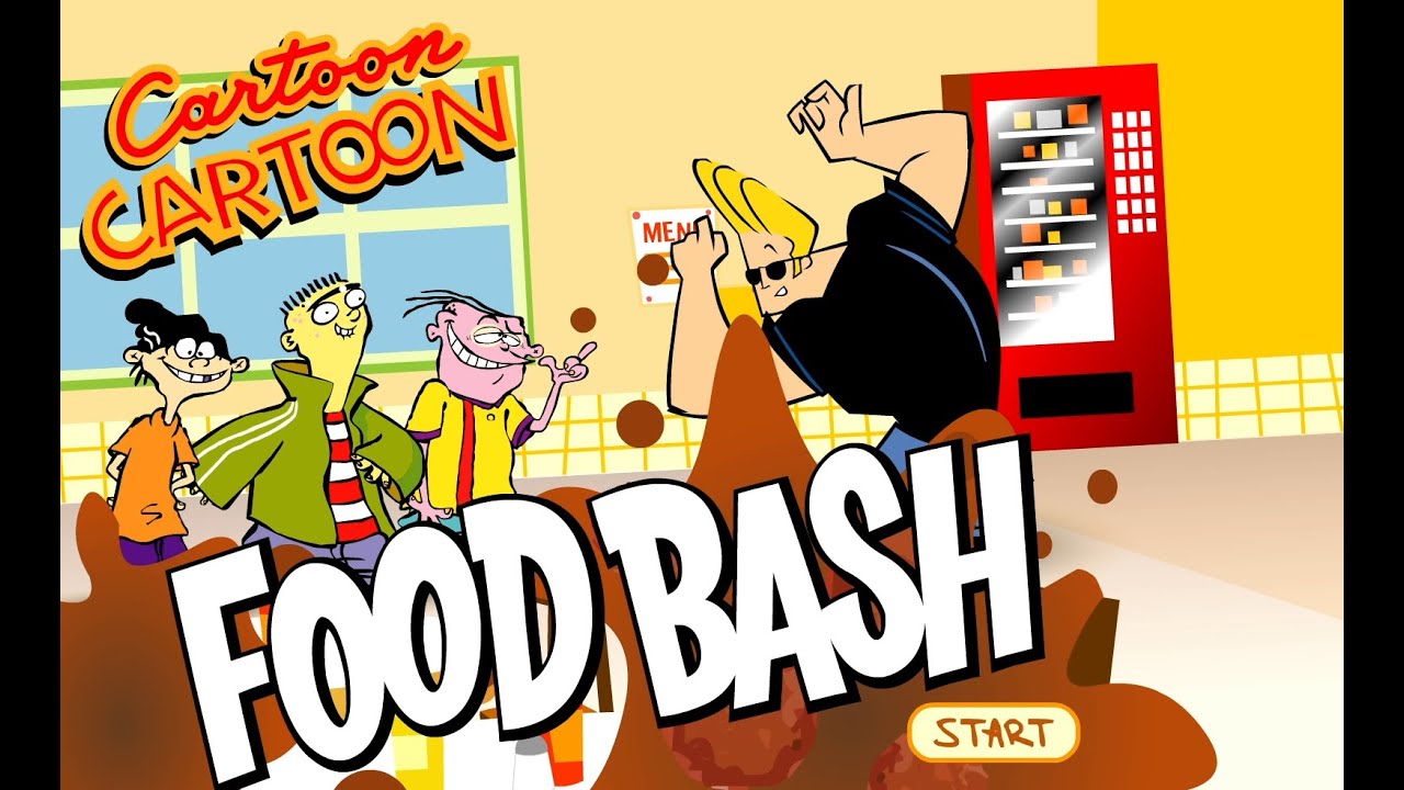 Cartoon Network - Food Bash (2002) - Playthrough - YouTube