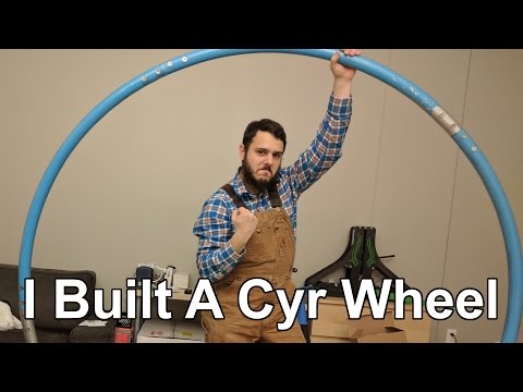 Cyr wheel своими руками