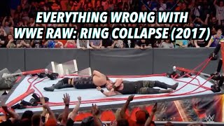 Everything Wrong With WWE Raw: RING COLLAPSE (2017) screenshot 5