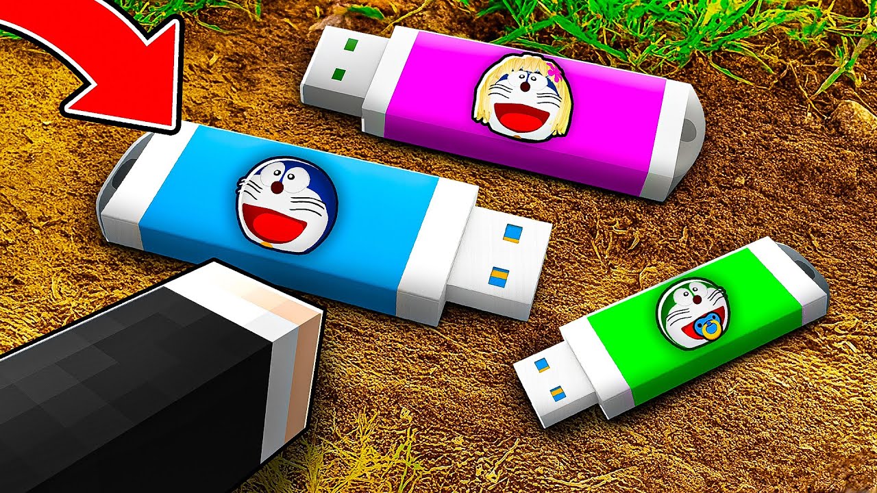 TOMBİŞ AİLESİNİN GİZLİ USB SÜRÜCÜLERİNİ BULDUM - Minecraft