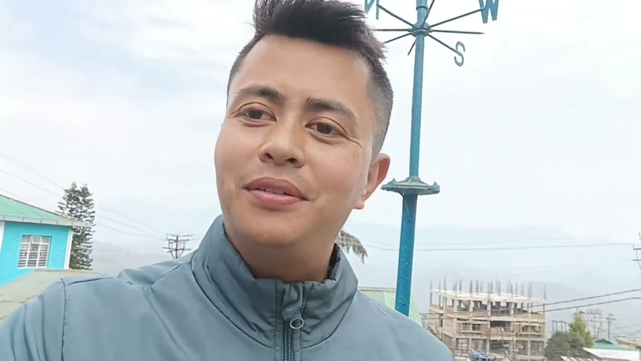 Selfie point in front of DM Office kalimpong  prakashvlogkalimpong