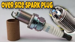 Over size na spark plug maganda ba ito sa motor o nakakasama,babala Panuurin muna ang video