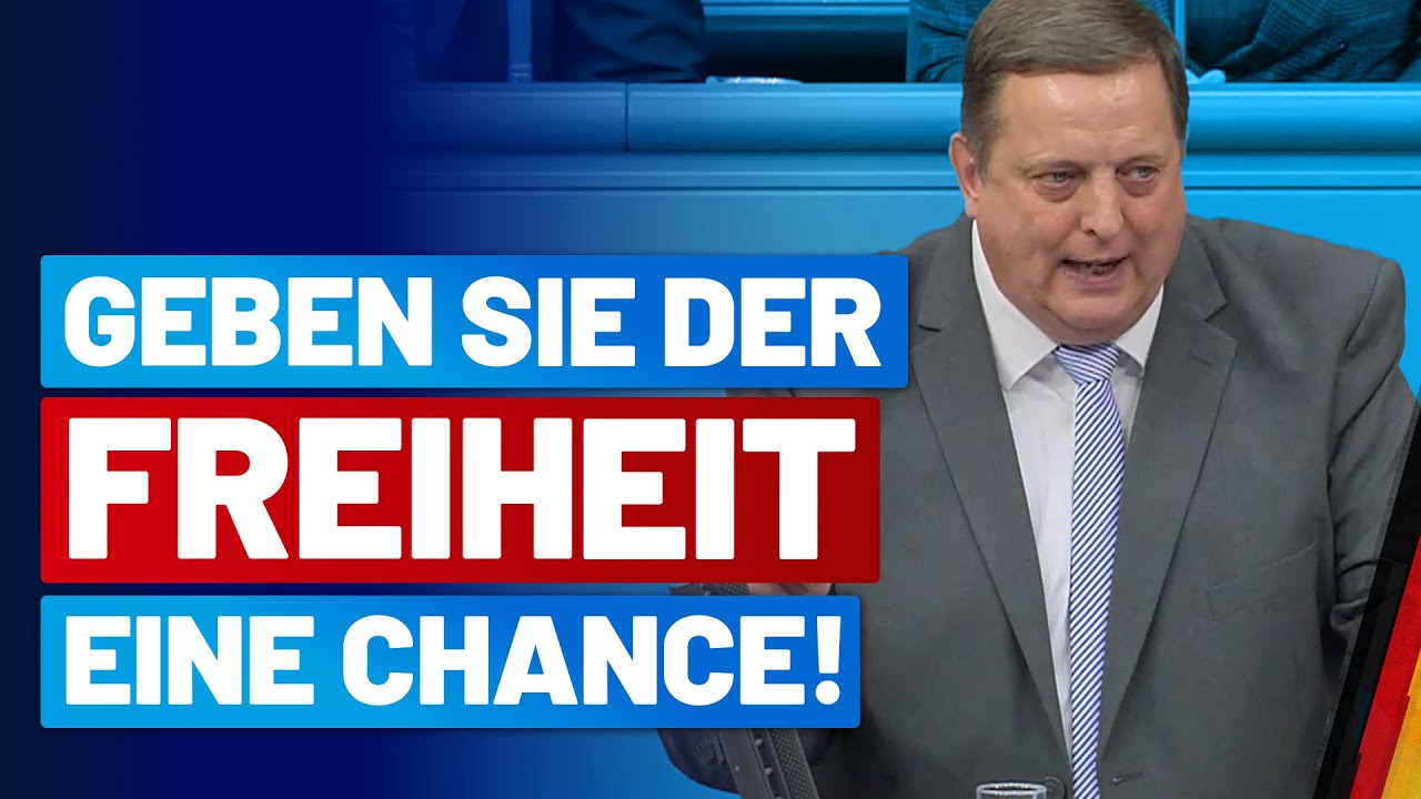 Meinungsfreiheit: Rainer Galla appelliert an alle Abgeordneten! - AfD-Fraktion im Bundestag