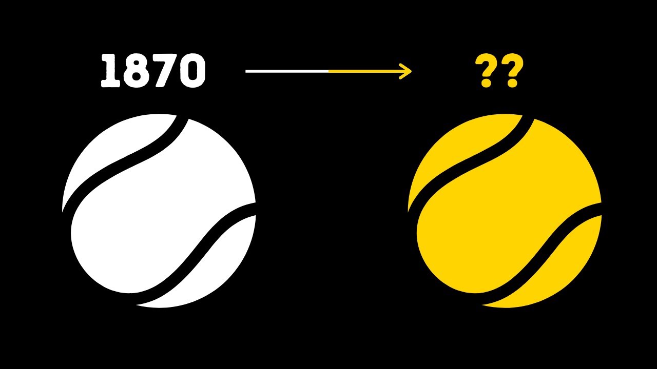 POURQUOI LA BALLE DE TENNIS EST JAUNE ?