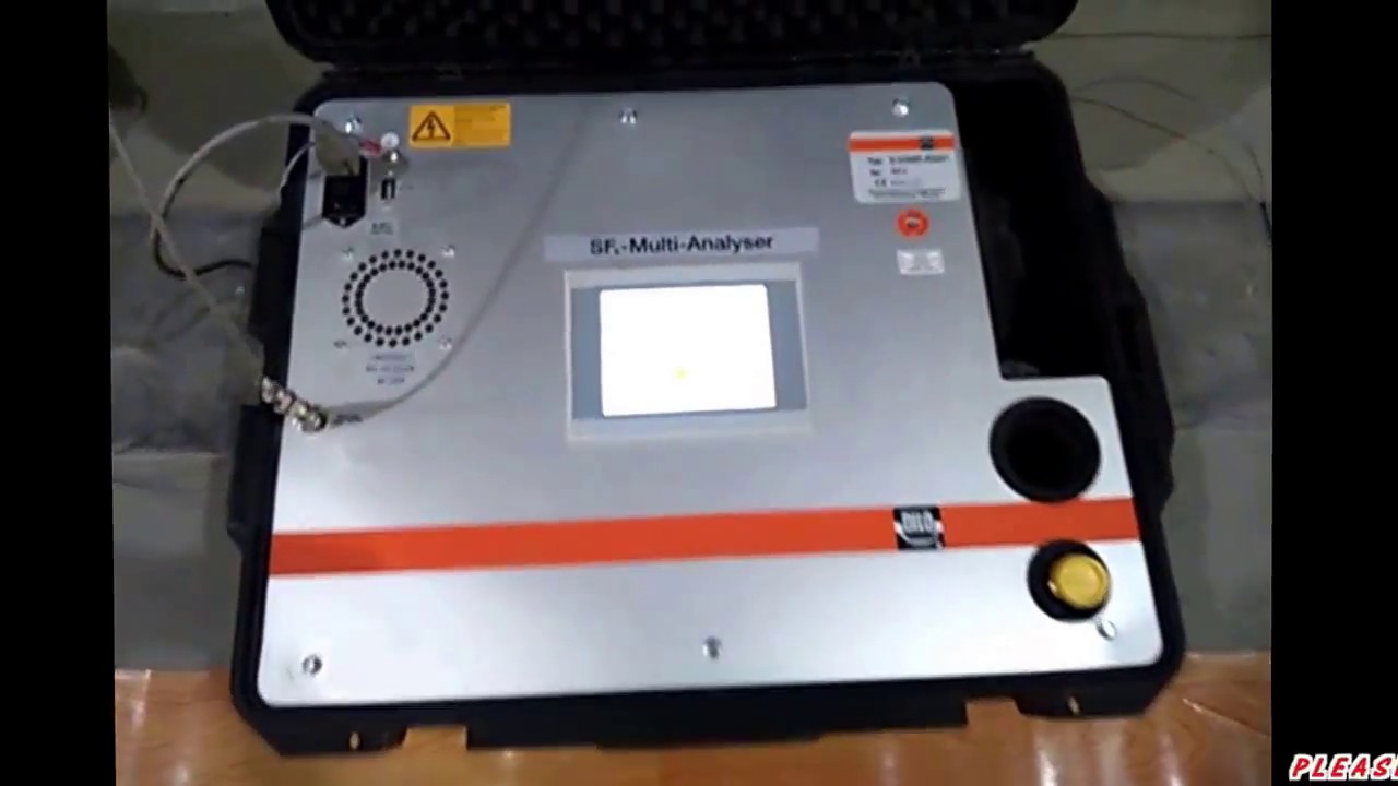 How to Check SF6 Gas Dewpoint, Percentage,Ppmv using SF6 Gas Multi Analyzaer