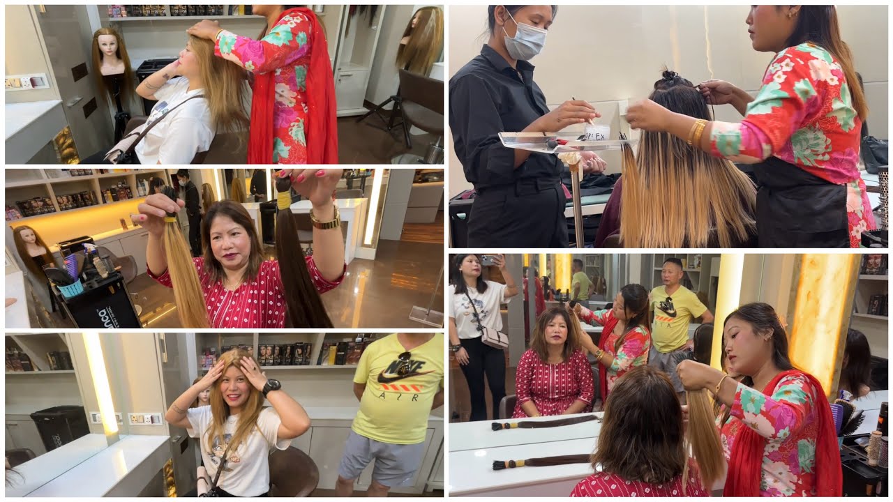 Hair Extensions garyo mummy ra mero? 😁 Baba ra Tyson ko reaction😆