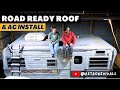 Diy camper renovation installing fogatti ac  achieving a watertight roof
