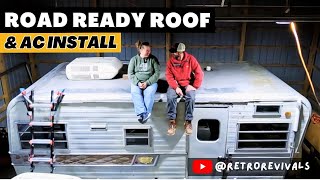 DIY Camper Renovation: Installing Fogatti AC & Achieving a Watertight Roof!