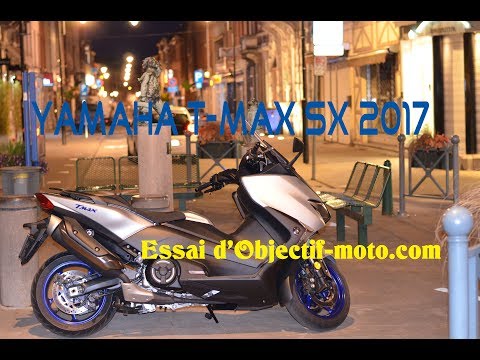 Yamaha T-Max 2017 du sport au luxe