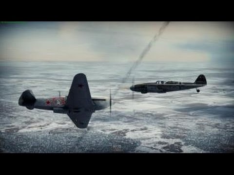 Видео: Вылет на Як-9Т. Поединок с асом на Bf 109 F4. СБ.