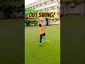 Parth 42! Trying out swing! #cricket #shortsfeed #shorts #parth42 #bowlervibes #indiancricketer