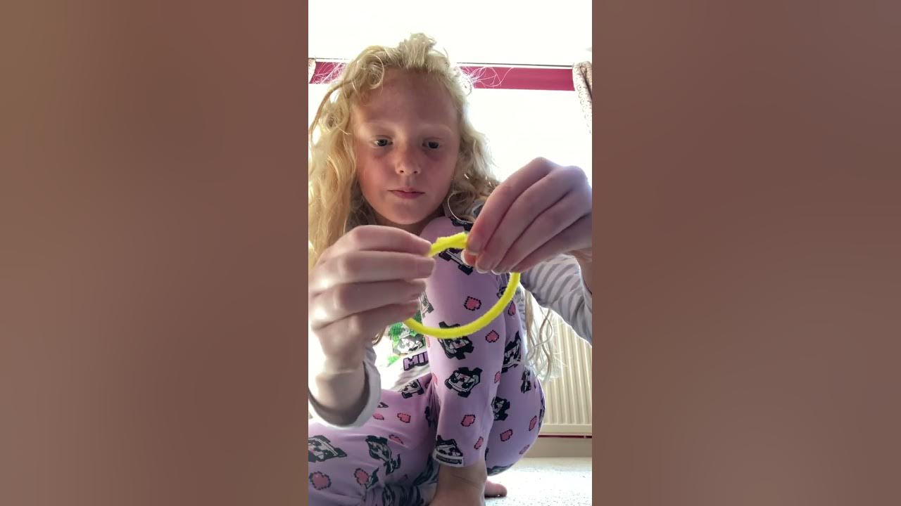 How to make a HALO out of pipe cleaners YouTube