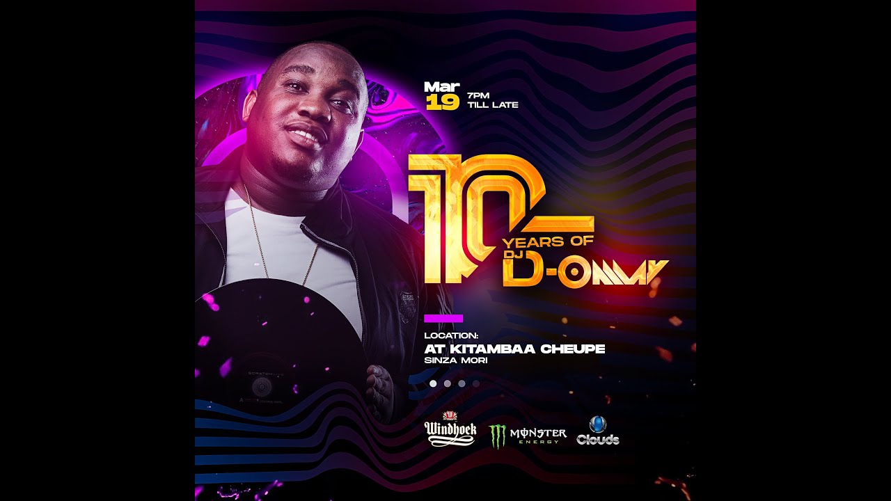 HighLights “10 Years Of Dj DOmmy” At Kitambaa CheupeSinza YouTube