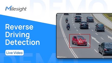 Milesight LPR Demo: Reverse Driving Detection