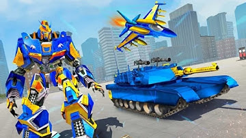 Air Jet Robot Tank Multi Transform Robot Android Gameplay