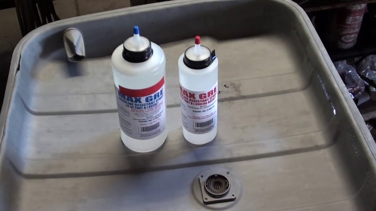 Repairing a Gas Tank with Gasoline Resistant Epoxy 1981 Dodge Colt