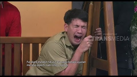 Tarra Budiman Teriak KETAKUTAN Naik Roller Coaster | OPERA VAN JAVA (07/01/19) Part 3