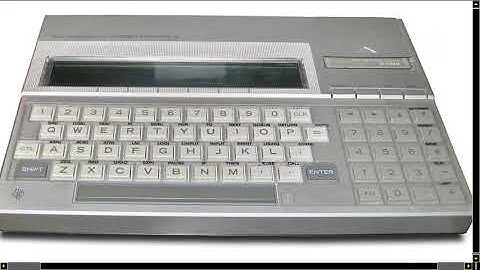 TEXAS INSTRUMENTS CC 40 COMPACT COMPUTER 40 POCKET PC CALCULATORS SCIENTIFIC COMPUTER POCKEMUL PORTA