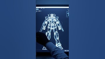 Engineering a Legend: Interactive Gundam Blueprint