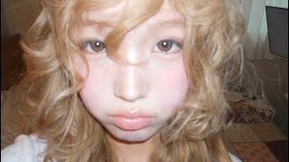 핀터 걸이 알려주는 뽀용 메이크업 .. ♫ ♬ feat. 쉽게 뽀글머리 하는법 ! .. 𓂂໒ ݂.•𑁨ׁ♡👼🏻