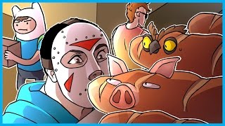 Garry's Mod Prop Hunt Funny Moments - Floating Piggy, Sneaky Pie, and Imaginary Conversations!