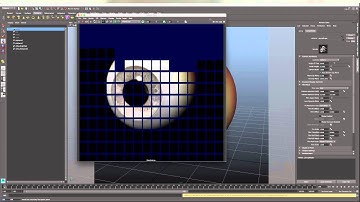 Simple Eyeball Modelling in Maya