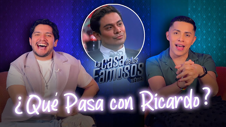 Tenemos que hablar de RICARDO en LA CASA DE LOS FAMOSOS | Pepe & Teo Opinan