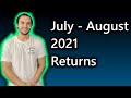 July-August 2021 Trading Bot Returns