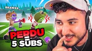 LE DERNIER OFFRE 5 SUBS AU PREMIER ! (Super Battle Golf)