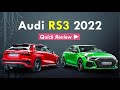 Audi RS3 2022 review | New Audi RS3 Sedan | Quicker than AMG A45S | Audi RS3 | Quick Review