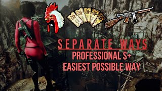 Resident Evil 4 Remake | Seperate Ways - Easiest Way To Get Professional S+