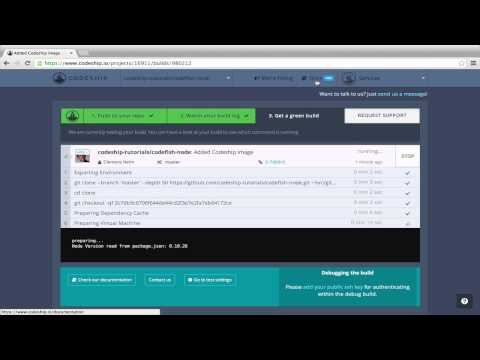 Continuous Deployment for Node.js apps from GitHub to Modulus -- HD -- The Codeship