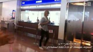 FTIsland 20110513 Haneda Airport