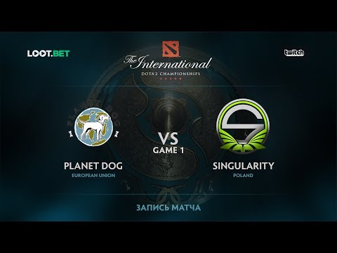 Planet Dog vs Singularity, Game 1, The International 2017 EU Qualifier