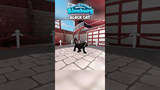 BLACK CAT in Bloxburg! 🐈‍⬛✨ | #roblox #bloxburg #gamingshorts