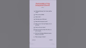 Fundamentals of Data Management (Core-9) question paper of B.com 4th semester #viral#viralshorts