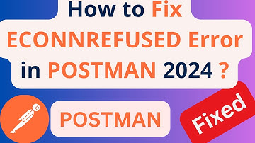 How to fix ECONNREFUSED Error in Postman 2024 ? | Enconn refused error in Postman #infysky #postman