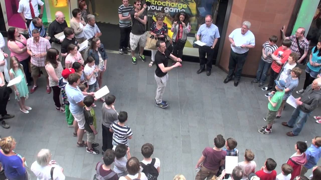 Liverpool Cathedral Choir Flashmob Liverpool ONE - Full