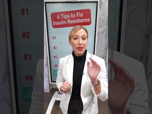 4 Tips to Fix Insulin Resistance 🔥 #shorts