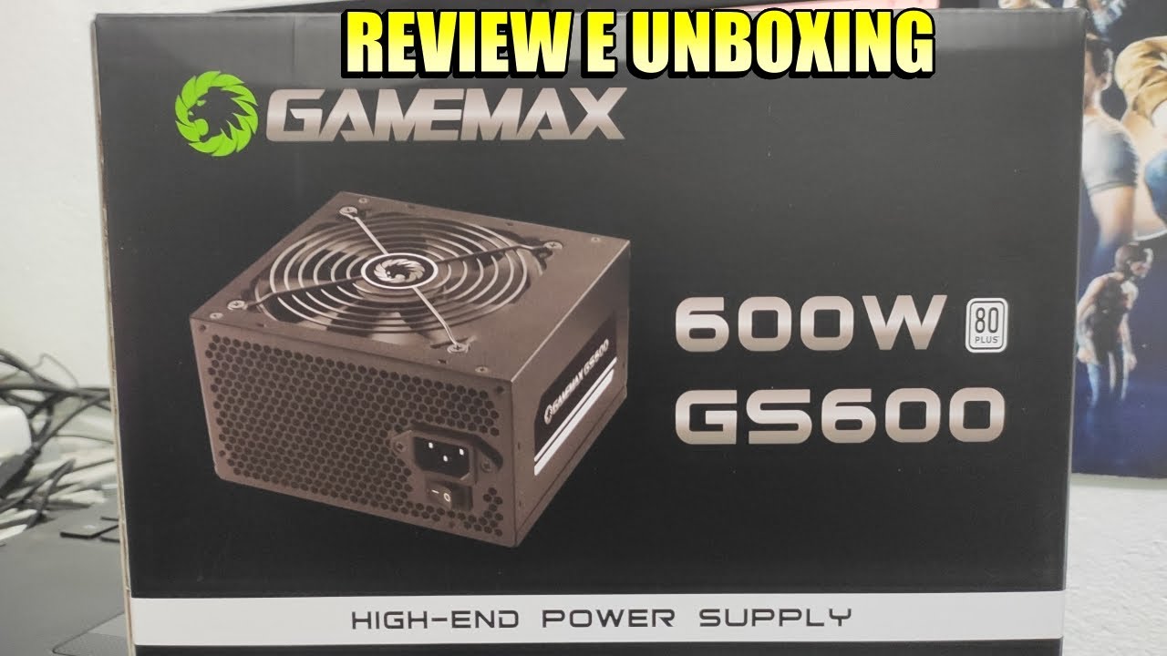 FONTE 600W GAMEMAX GS600 (80 PLUS WHITE) - R2 Computadores